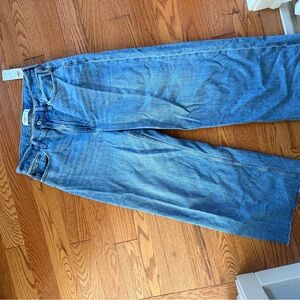 Crop wide leg high rise A+F NWT